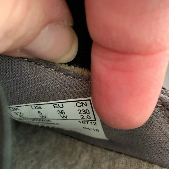 Clarks Cloudsteppers Fabric Comfort Shoe 6W Black Ombré Soft Footbed Orthopedic - Picture 7 of 11